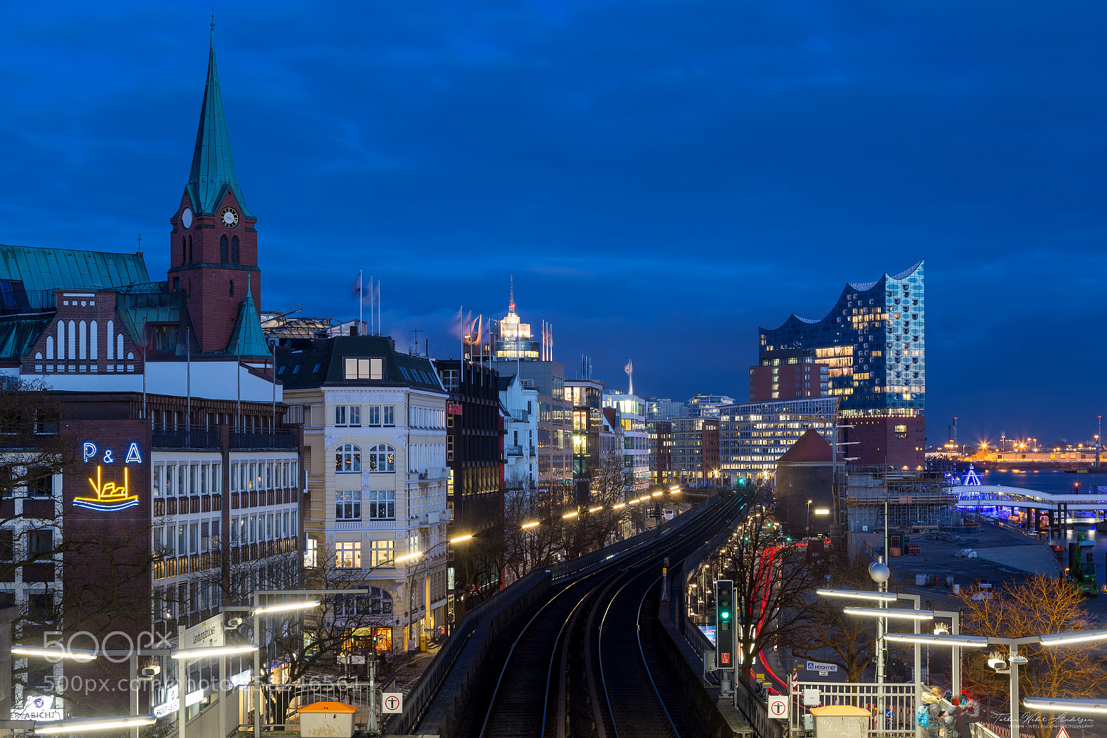 Canon EOS 6D sample photo. Landungsbrücken photography