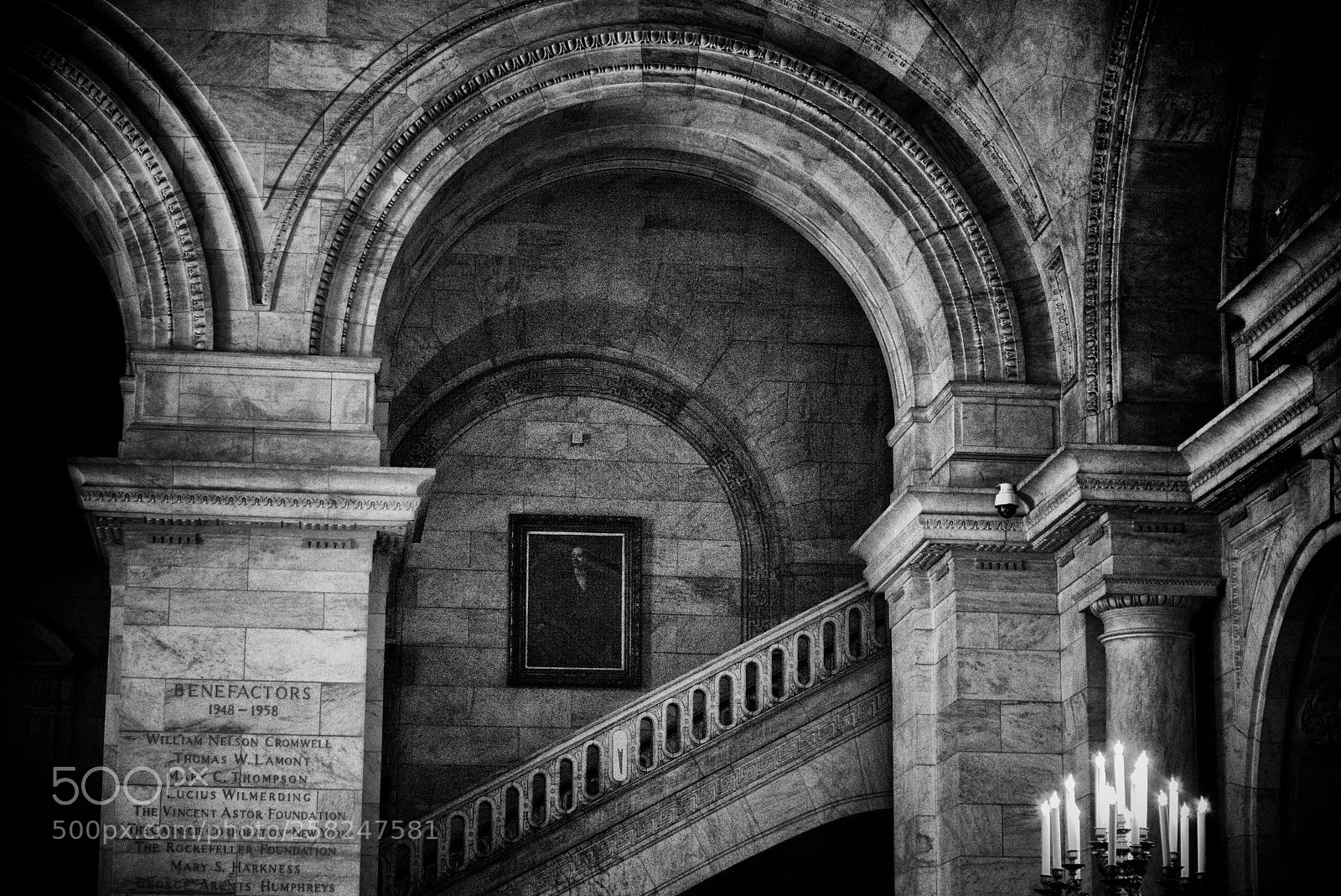 Nikon D810 sample photo. New york public library photography