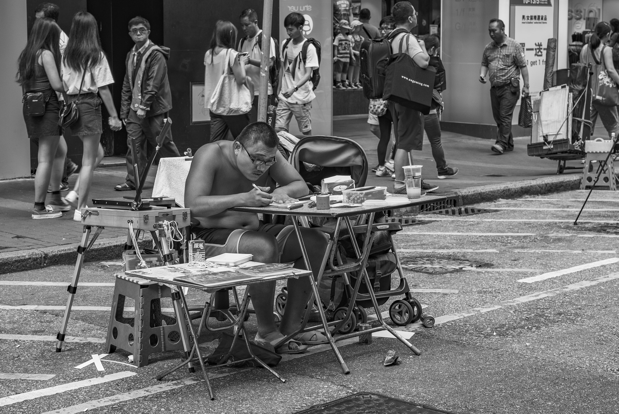 Leica M Monochrom (Typ 246) sample photo. Street is my office photography