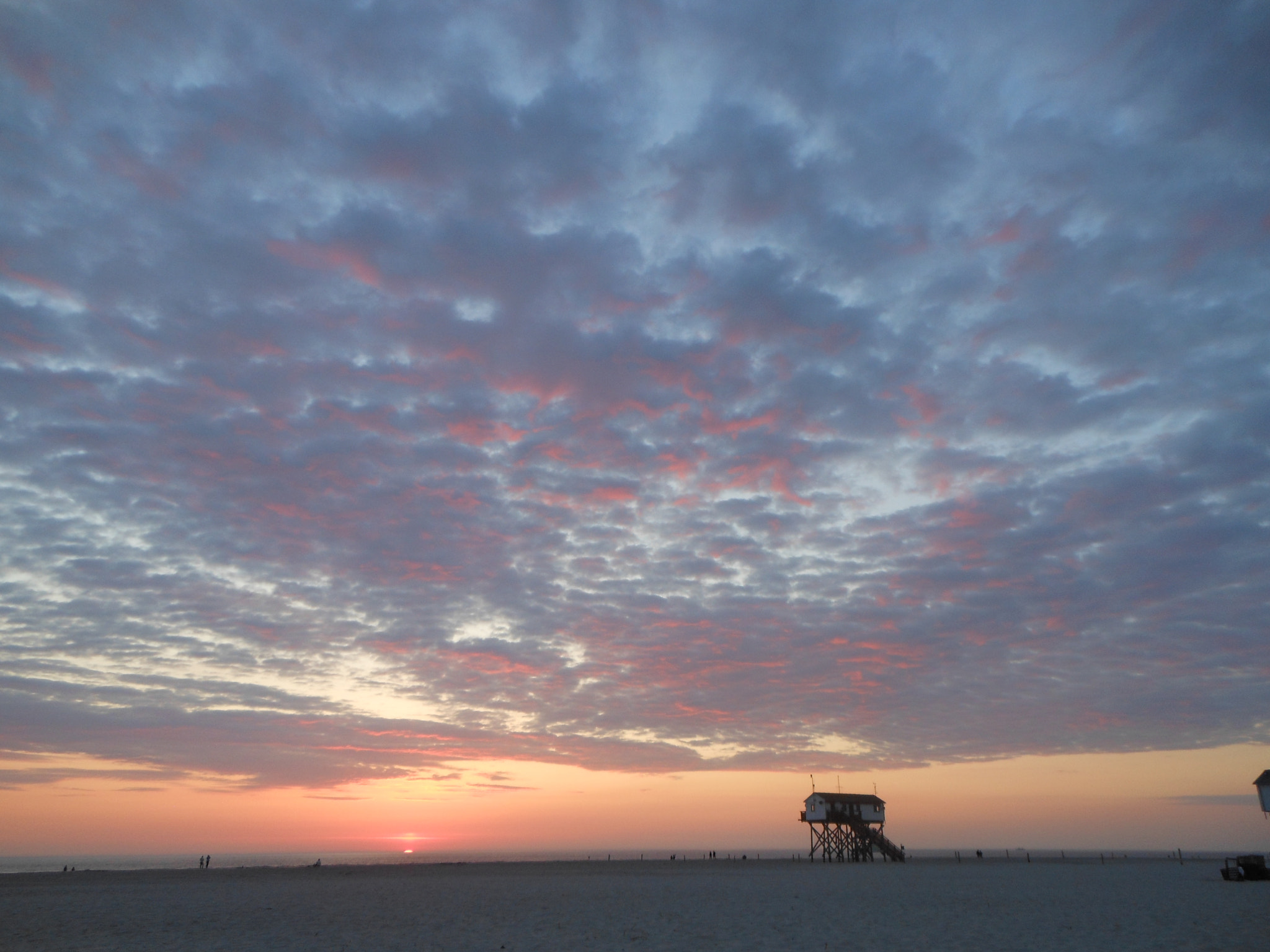 Nikon Coolpix S6200 sample photo. Clouds over stilts spo photography