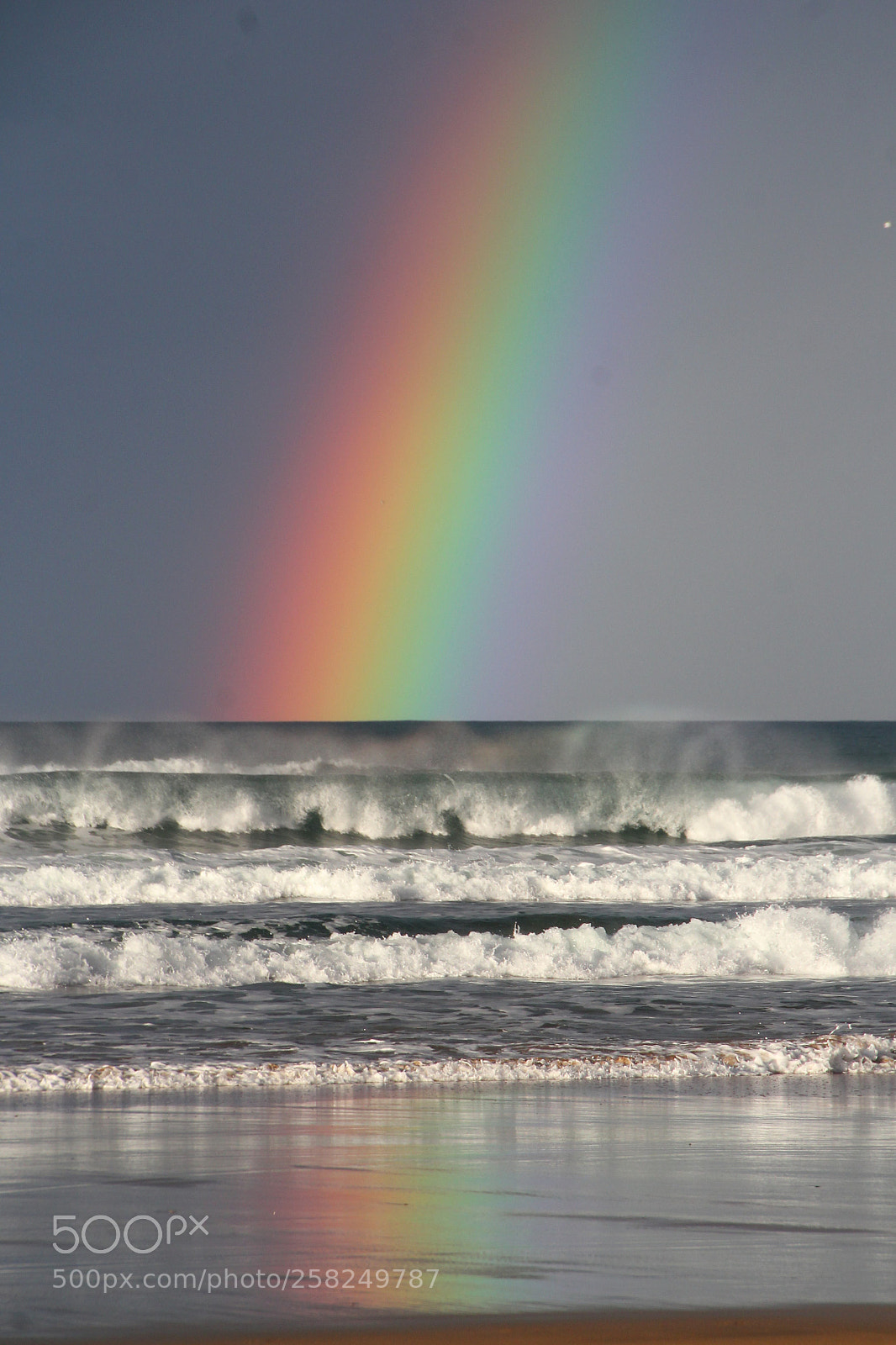 Canon EOS 550D (EOS Rebel T2i / EOS Kiss X4) sample photo. Rainbow over the ses photography