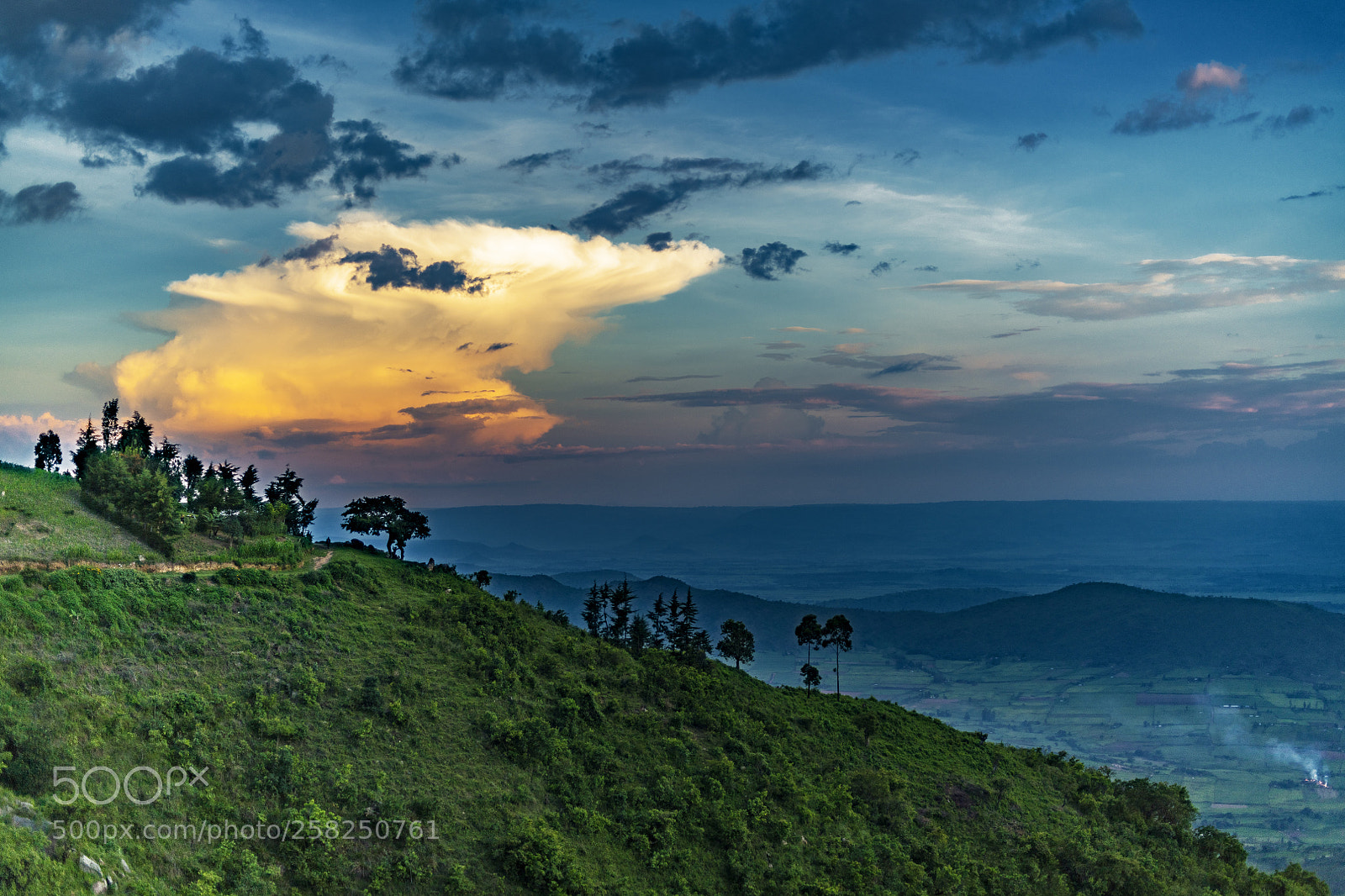 Nikon D850 sample photo. Sunset over rift valley photography