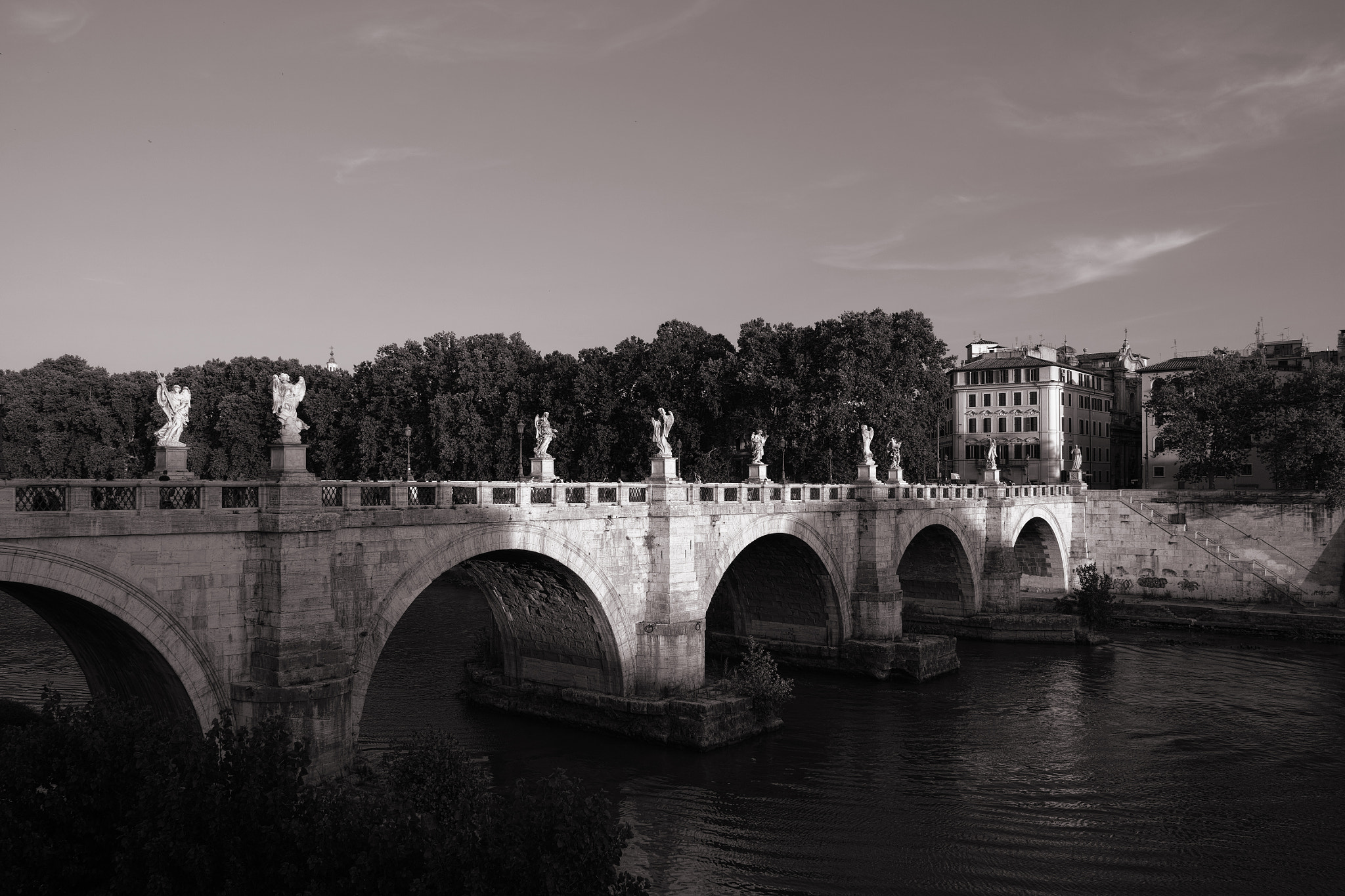 Sigma DP1 Merrill sample photo. Ponte sant'angelo photography