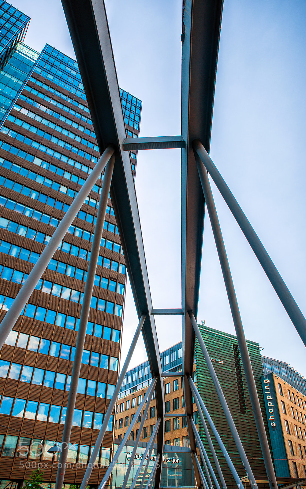 Nikon D800 sample photo. Oslo cental station photography