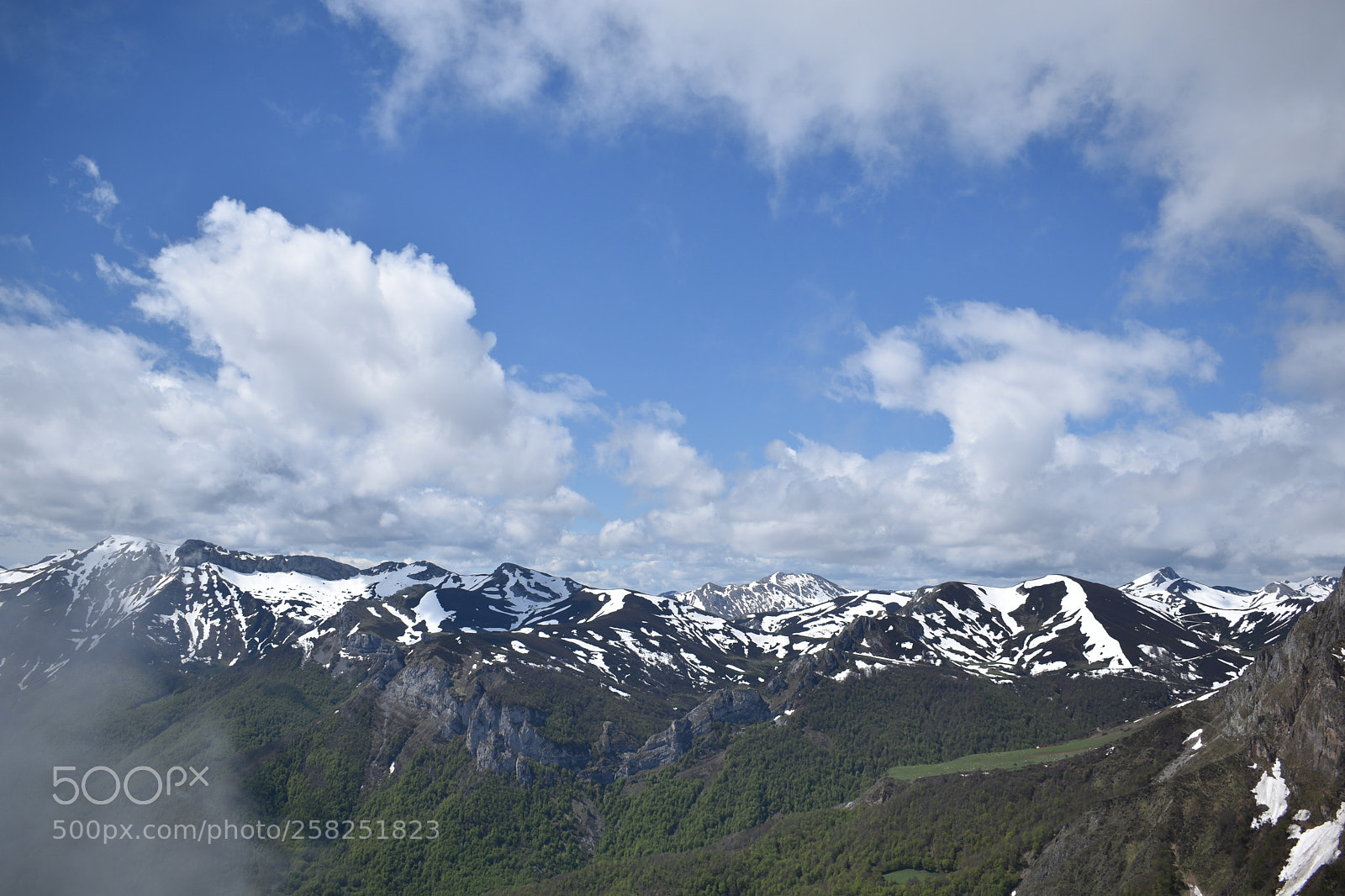 Nikon D3400 sample photo. View of snow mountains. photography