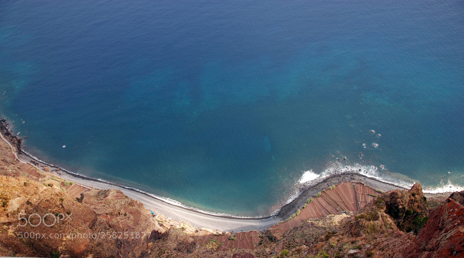 Nikon D80 sample photo. Aerial view of ocean photography