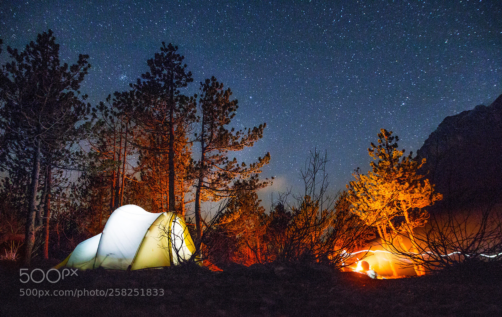 Canon EOS 70D sample photo. View of tent in photography