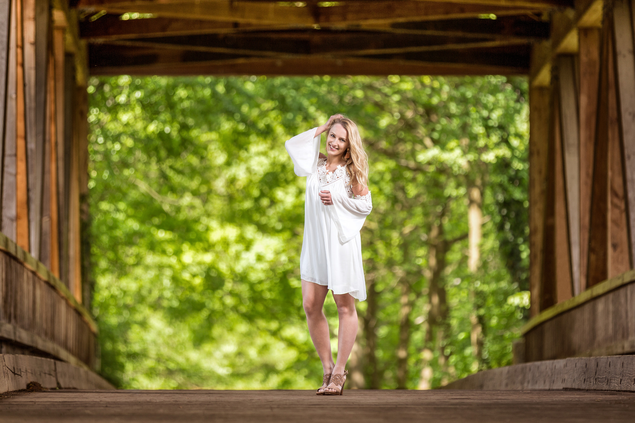 Outdoor Fashion Shooting mit Saskia