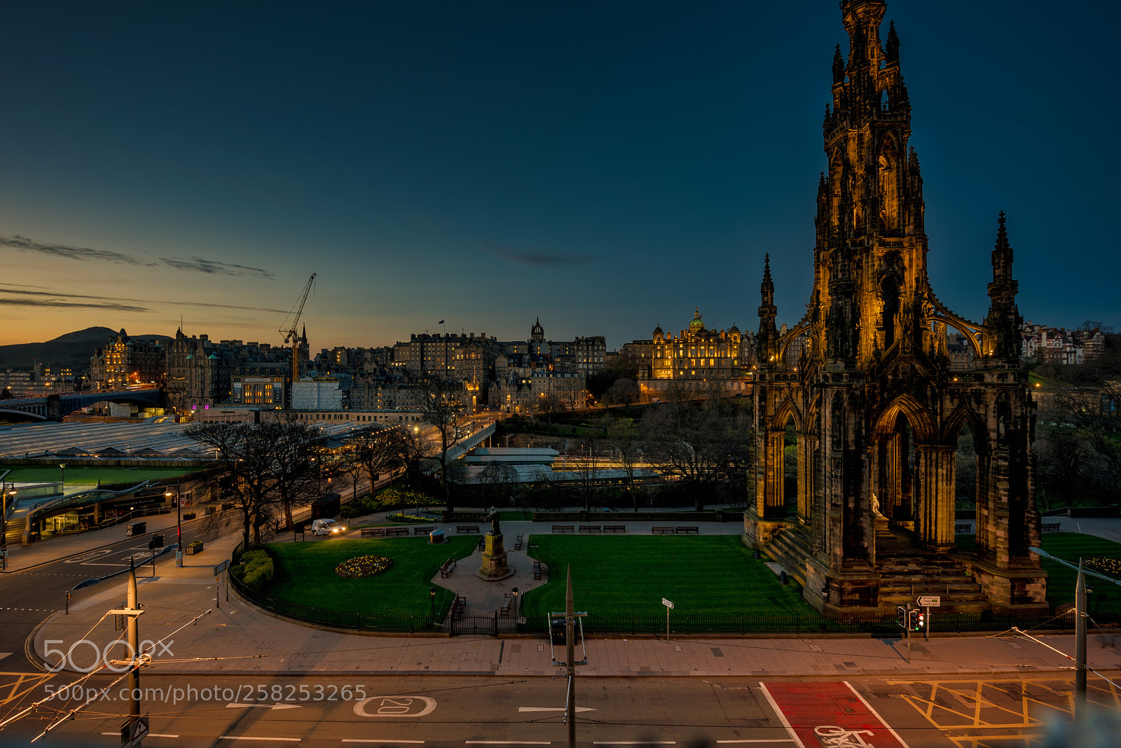 Nikon D750 sample photo. Waverley & scotts monument photography
