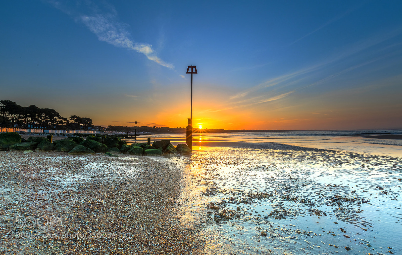 Canon EOS 5D Mark IV sample photo. Low tide sunrise photography