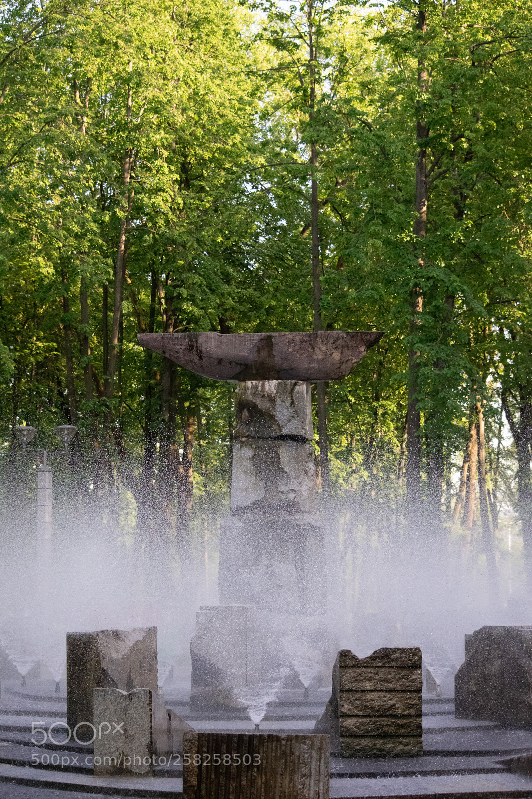 Nikon D5300 sample photo. Fountain photography