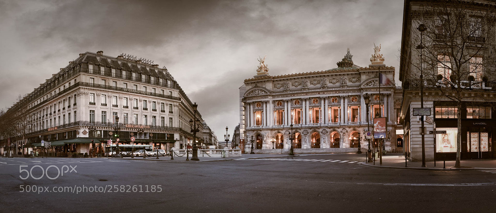 Canon EOS 5D sample photo. The op ra garnier photography