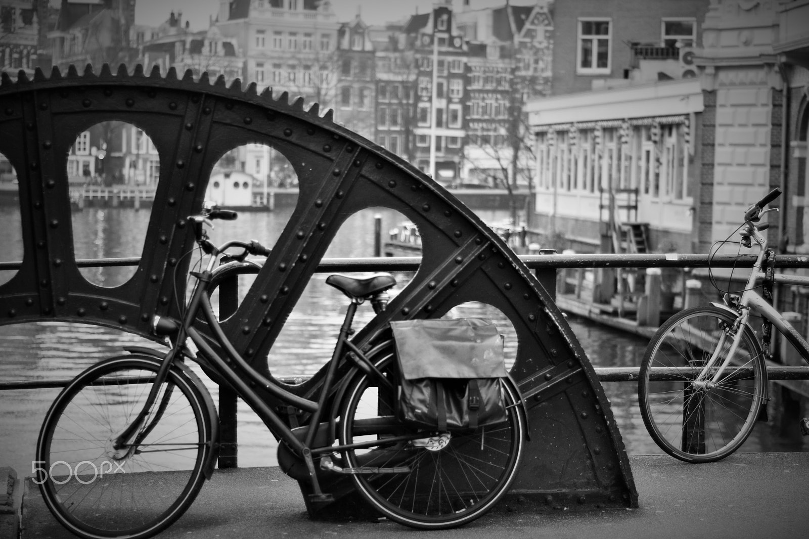 Nikon AF Nikkor 50mm F1.8D sample photo. Bike city, amsterdam. photography