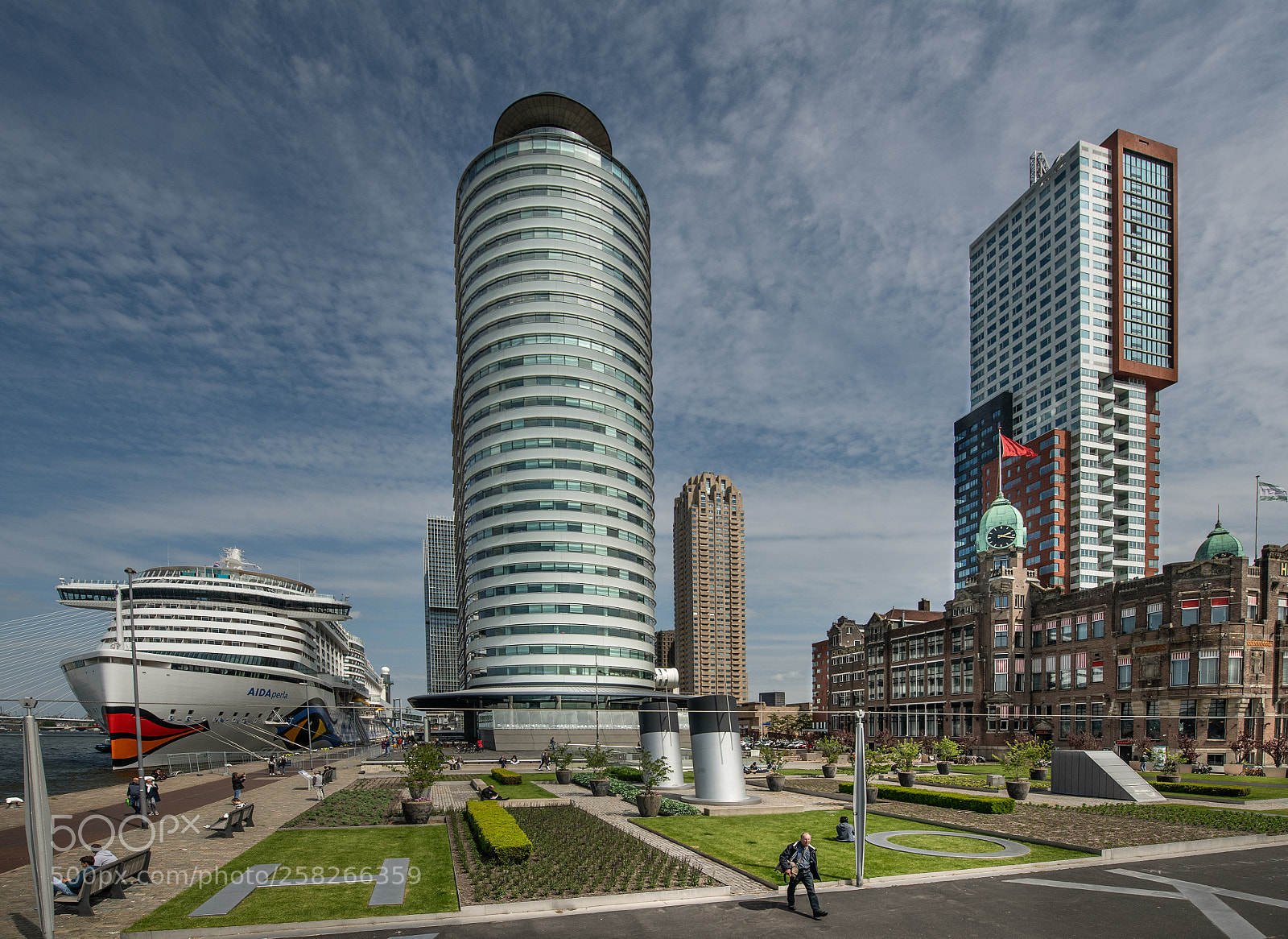 Nikon D850 sample photo. Rotterdam kop van zuid photography