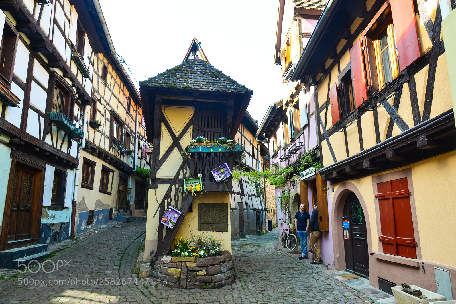 Nikon D610 sample photo. Small town; eguisheim photography