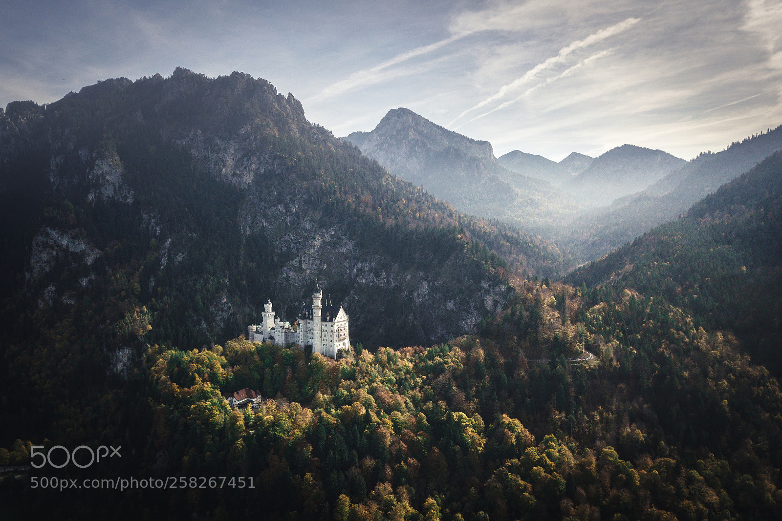 DJI FC220 sample photo. Castle photography