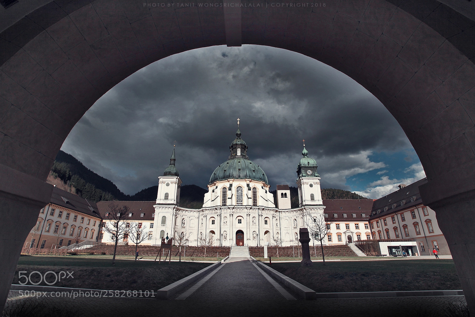 Canon EOS 5D Mark II sample photo. Ettal abbey photography