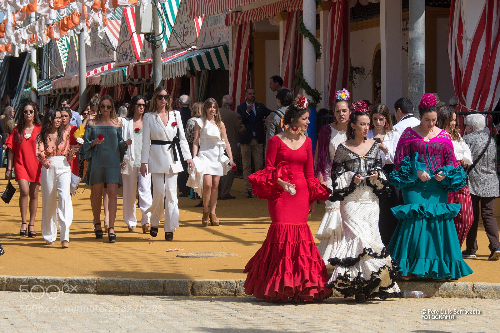 Nikon D500 sample photo. Feria abril sevilla photography