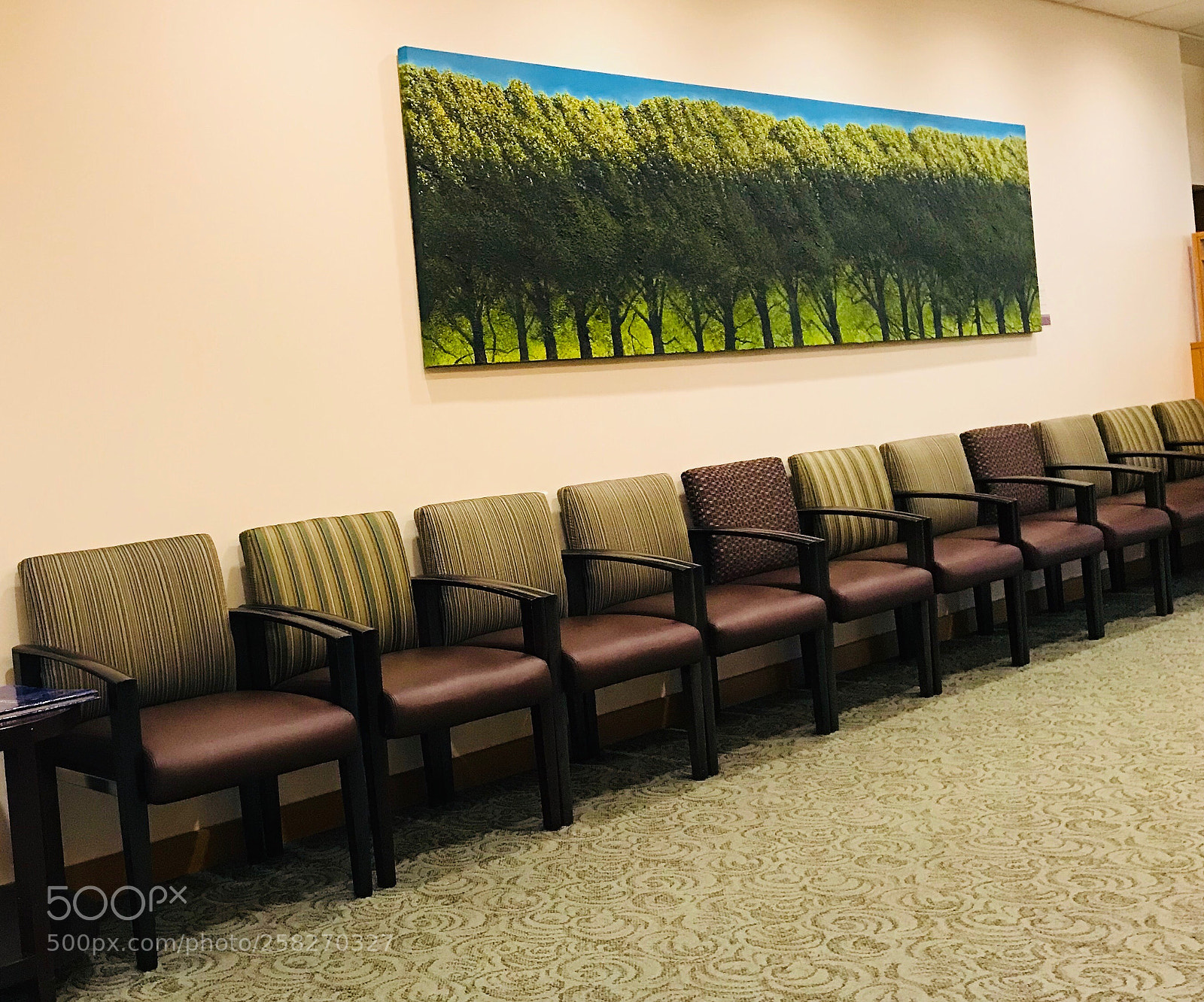 Apple iPhone 7 Plus sample photo. Painting & chairs photography