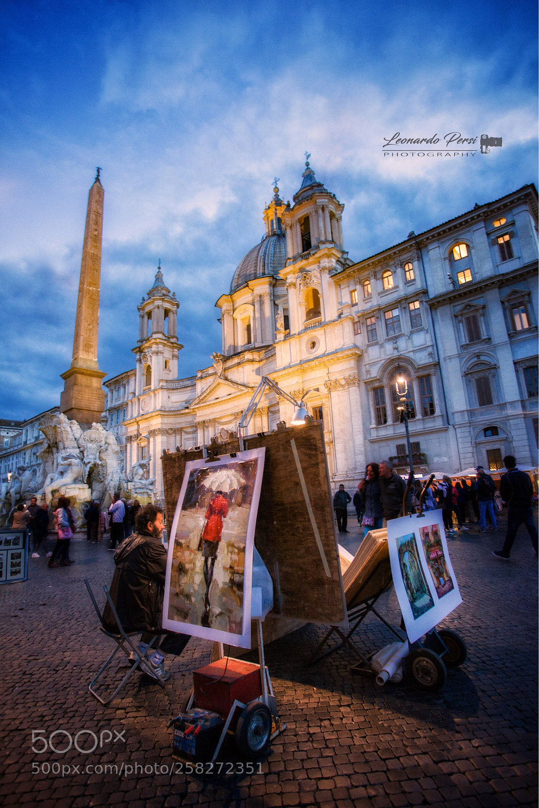Canon EOS 5D Mark II sample photo. Piazza navona  photography