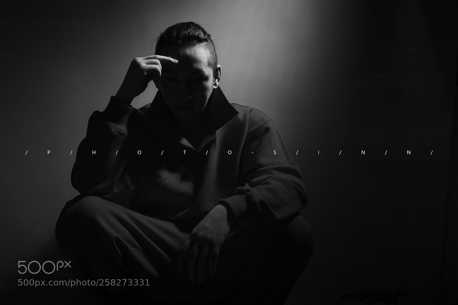 Canon EOS 5D sample photo. Meditation in the dark photography