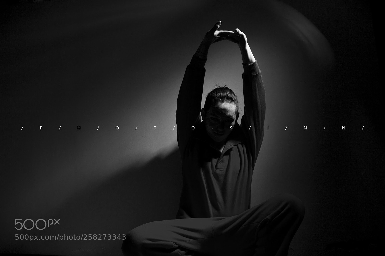 Canon EOS 5D sample photo. Meditation in the dark photography