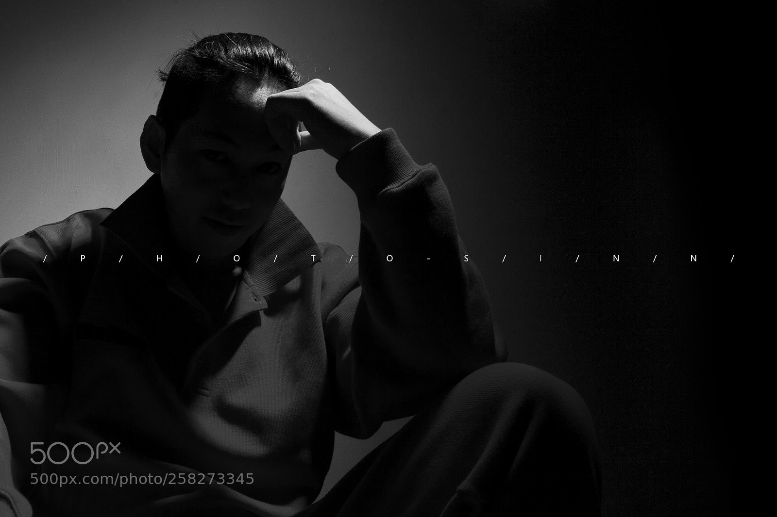 Canon EOS 5D sample photo. Meditation in the dark photography