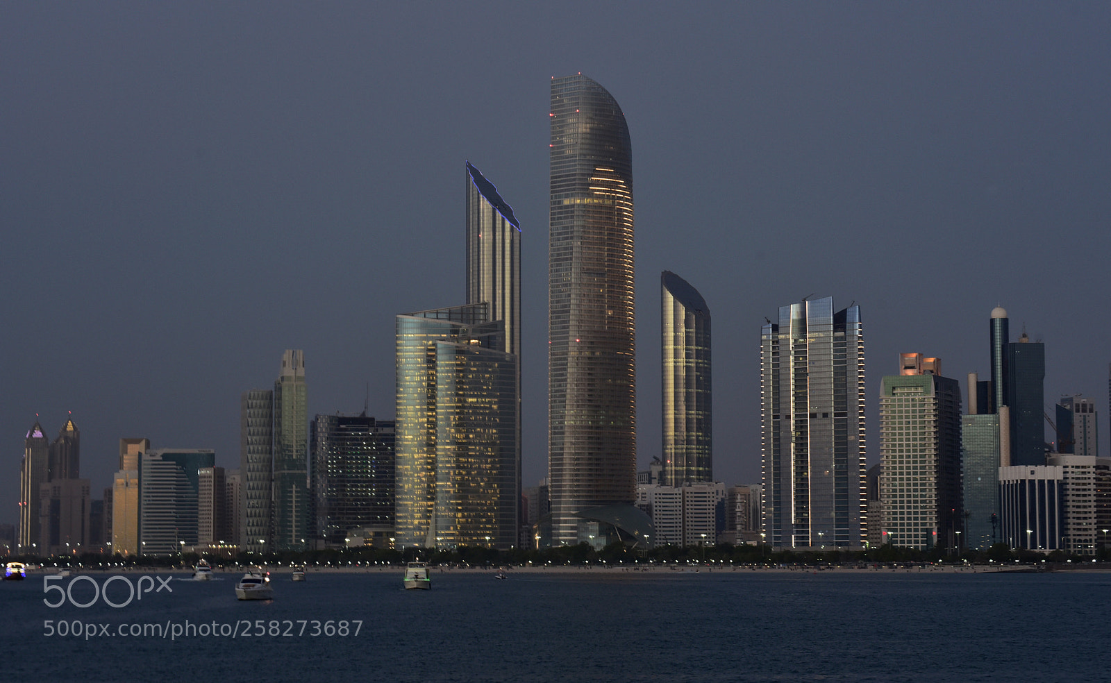 Nikon D750 sample photo. Dusk hour skyline ....abu photography