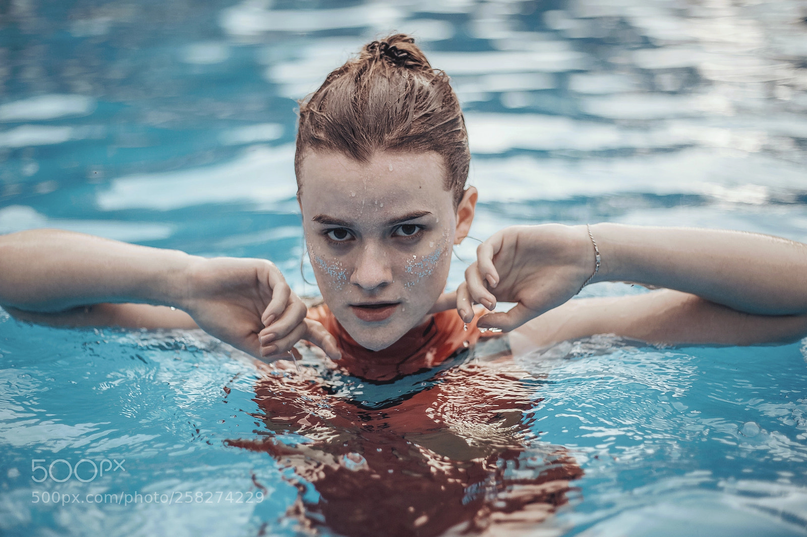 Canon EOS 6D sample photo. Water portrait photography