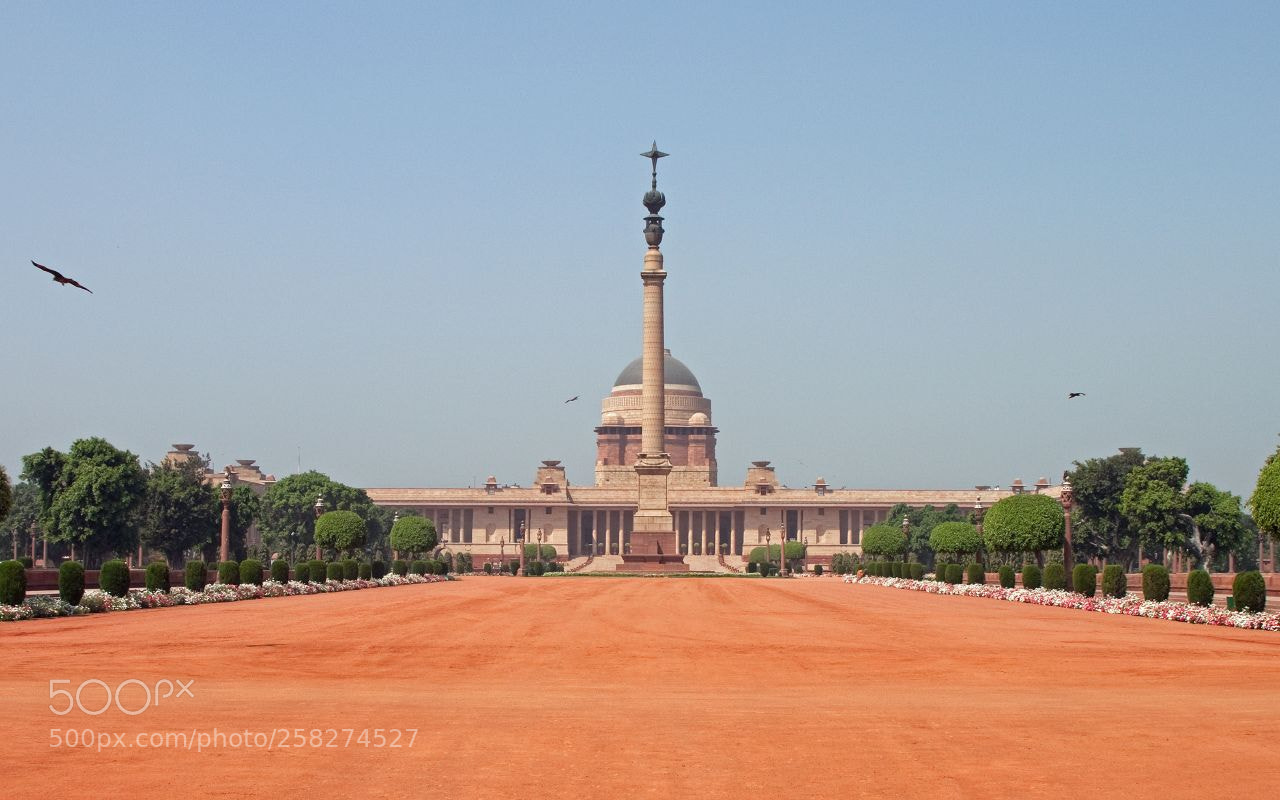 Canon EOS 500D (EOS Rebel T1i / EOS Kiss X3) sample photo. Rashtrapati bhavan photography