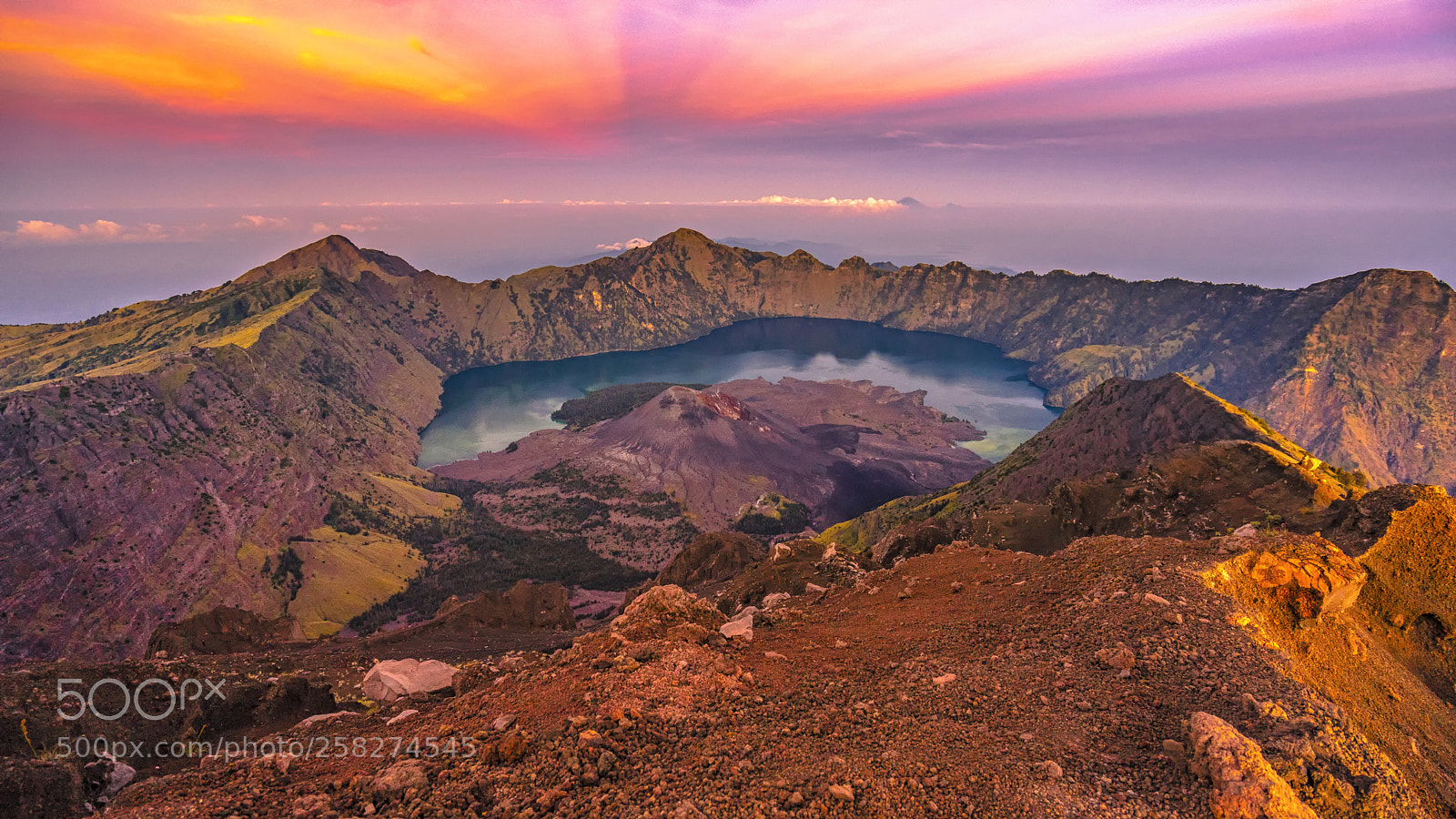 Sony a7 II sample photo. Mt.rinjani photography