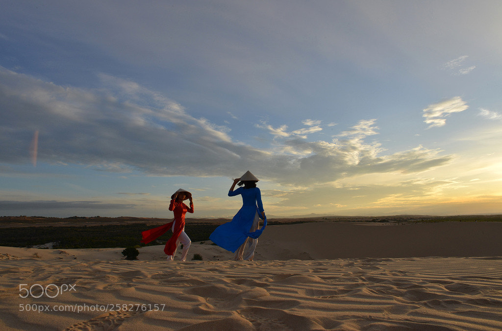 Nikon D800 sample photo. Red sand dune in photography