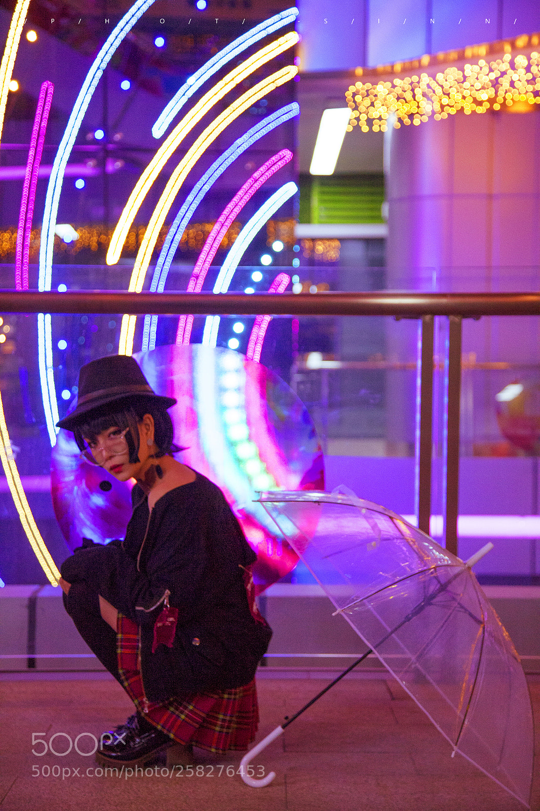 Canon EOS 5D sample photo. Neon street photography