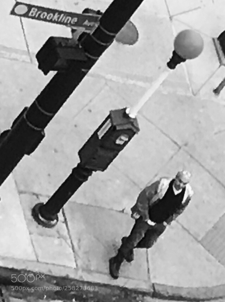 Apple iPhone 7 Plus sample photo. Crossing brookline ave photography