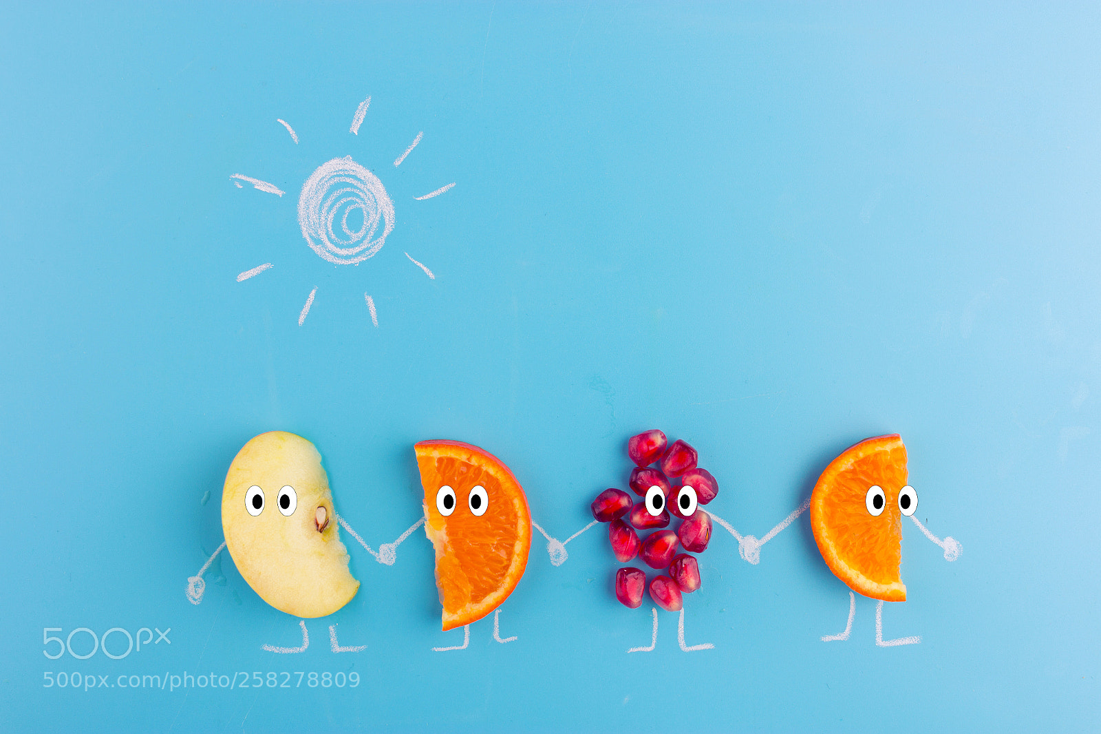 Canon EOS 600D (Rebel EOS T3i / EOS Kiss X5) sample photo. Funny fruits with eyes photography