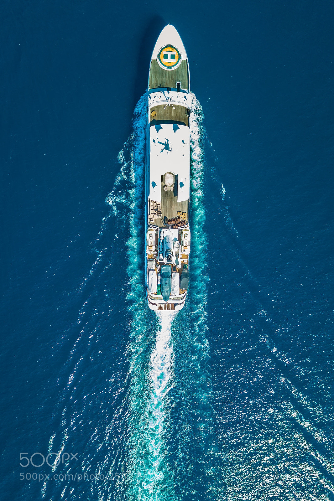 DJI FC220 sample photo. Yacht photography