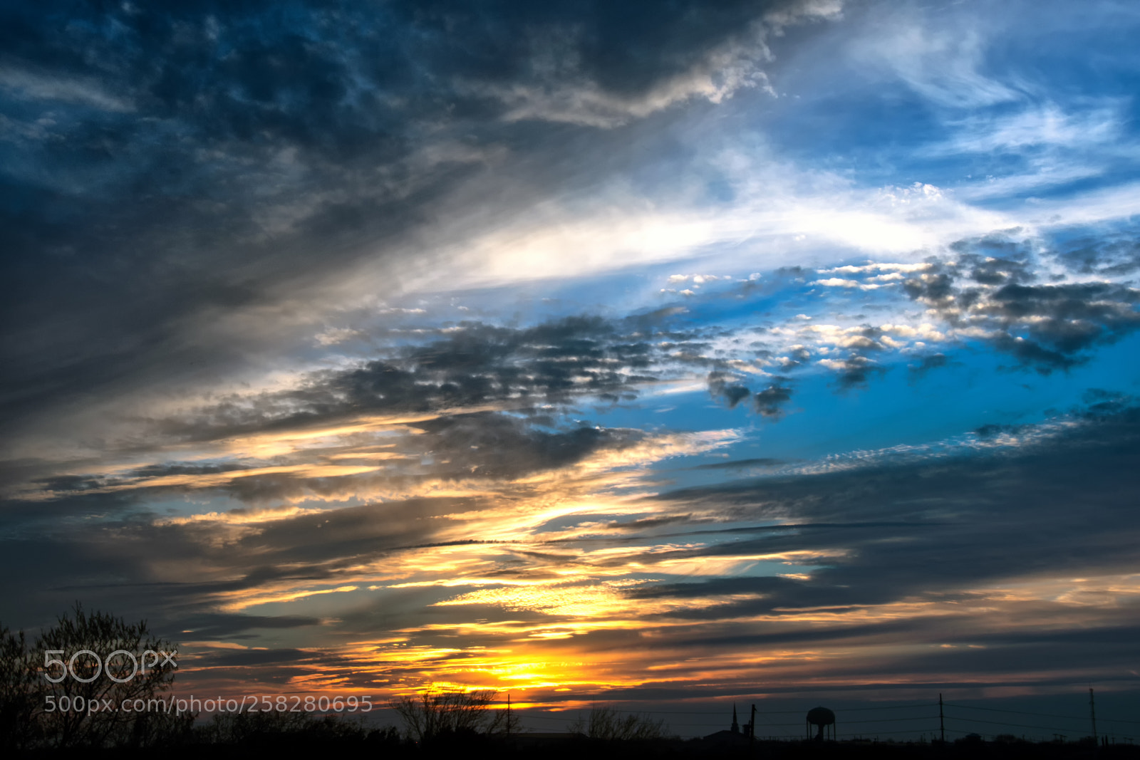 Nikon D800 sample photo. Texas sunset 3-9-15 photography