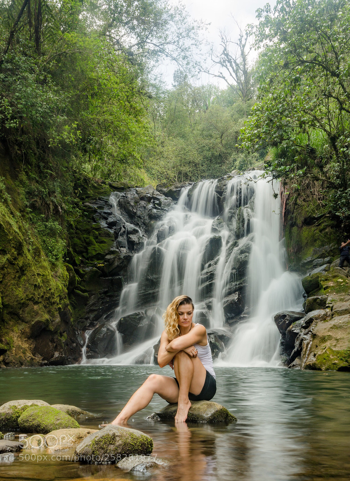 Canon EOS 6D sample photo. Beauty and the waterfall photography