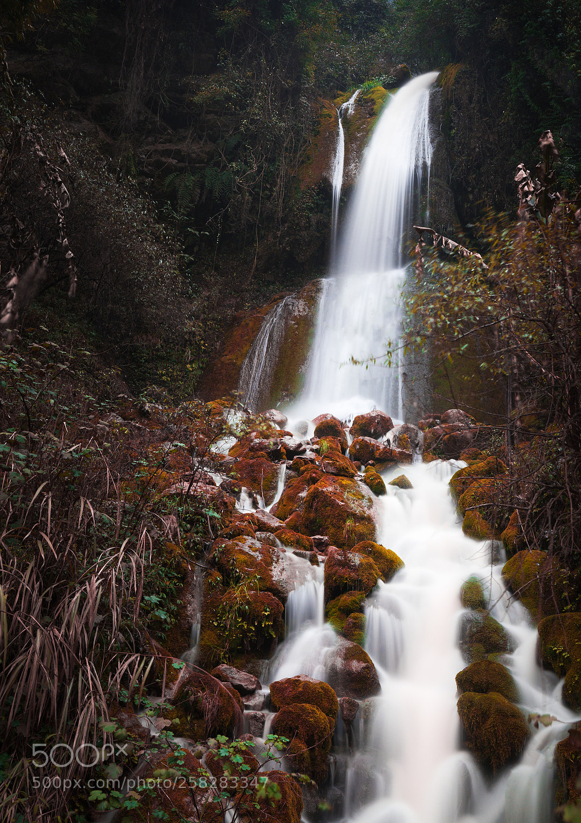 Canon EOS 5D Mark II sample photo. Waterfall photography