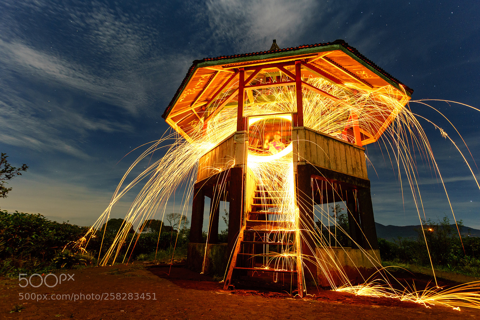 Sony a7 II sample photo. Burning photography