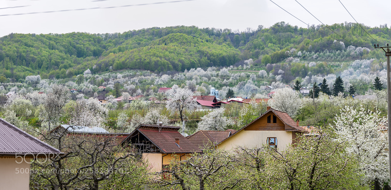 Nikon D850 sample photo. Panoramic view over oncesti photography