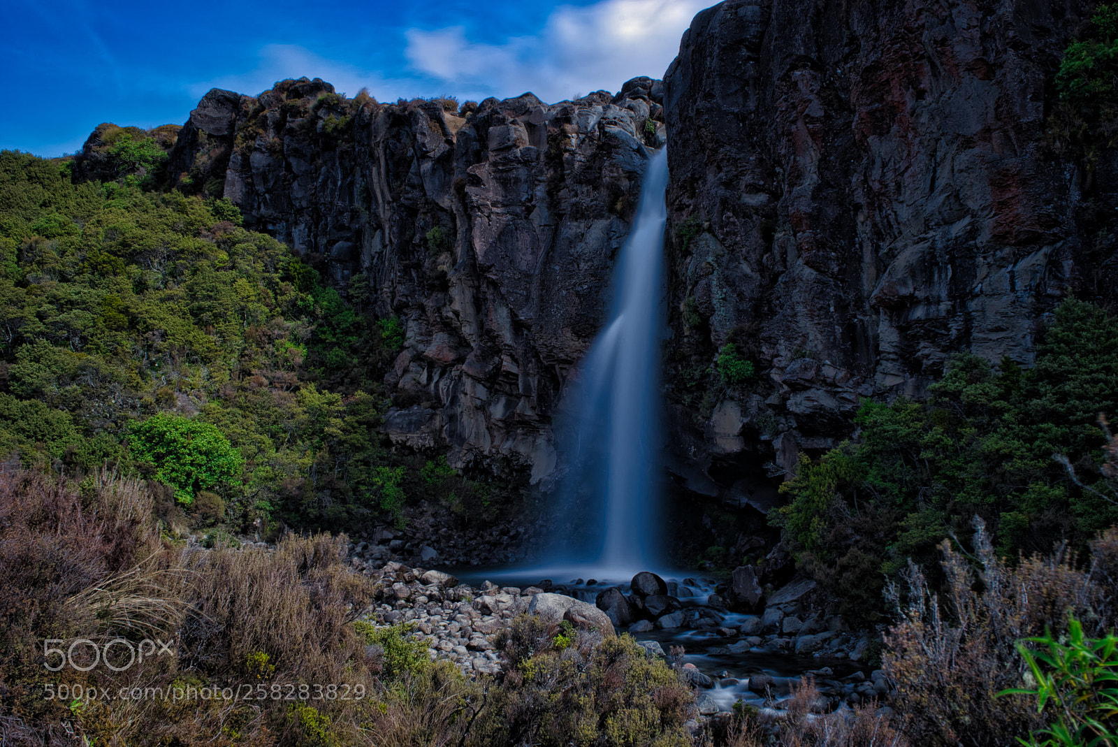 Sony a7 sample photo. Waterfall photography