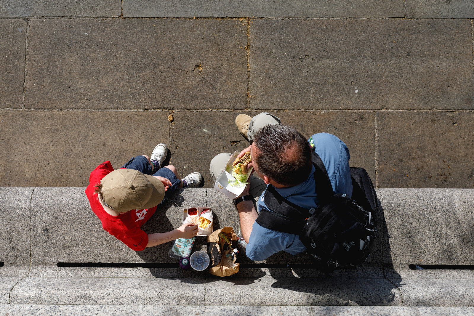 Canon EOS 5D Mark IV sample photo. Lunch with dad photography