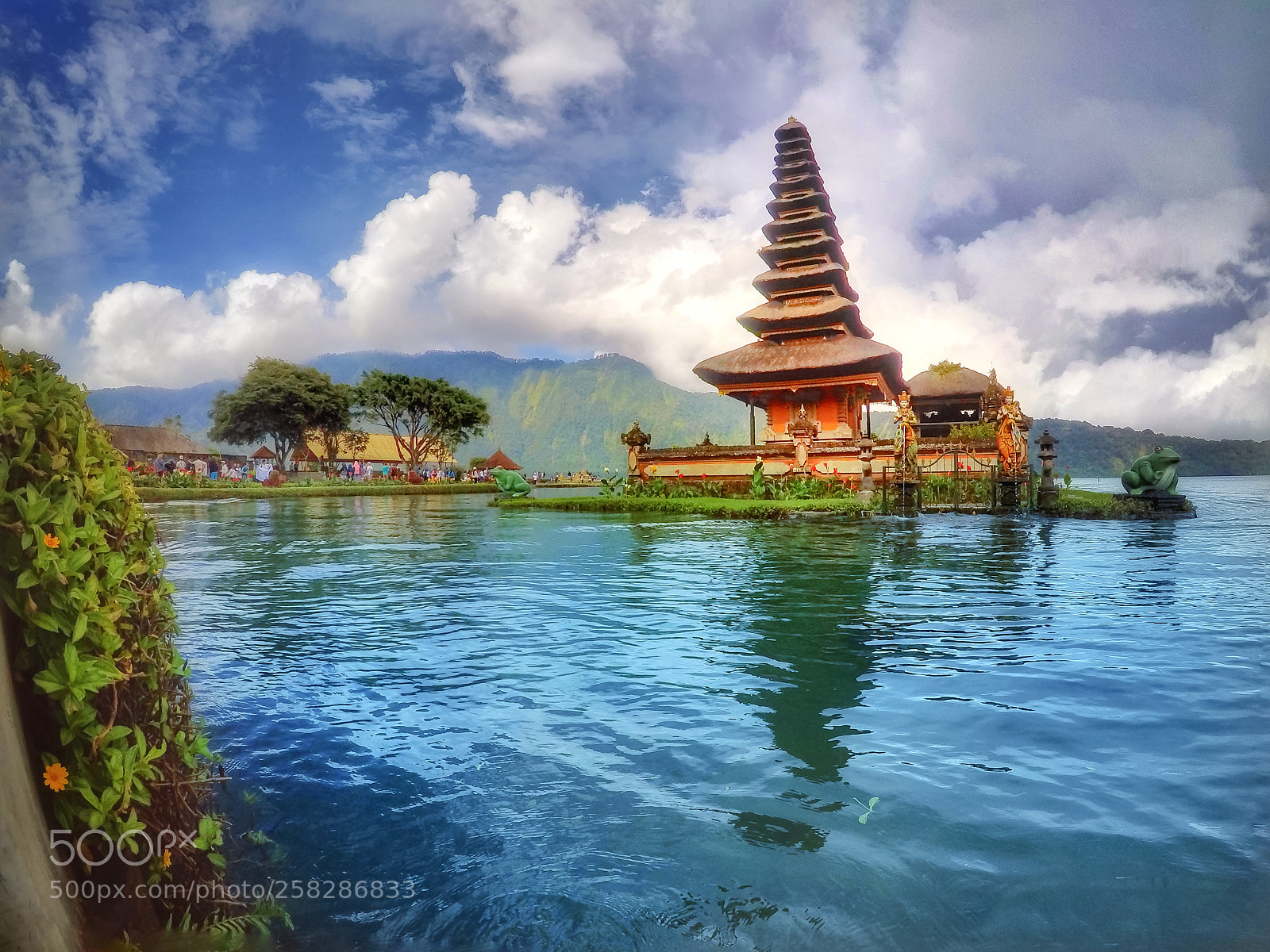 GoPro Hero5 Black sample photo. Floating temple photography