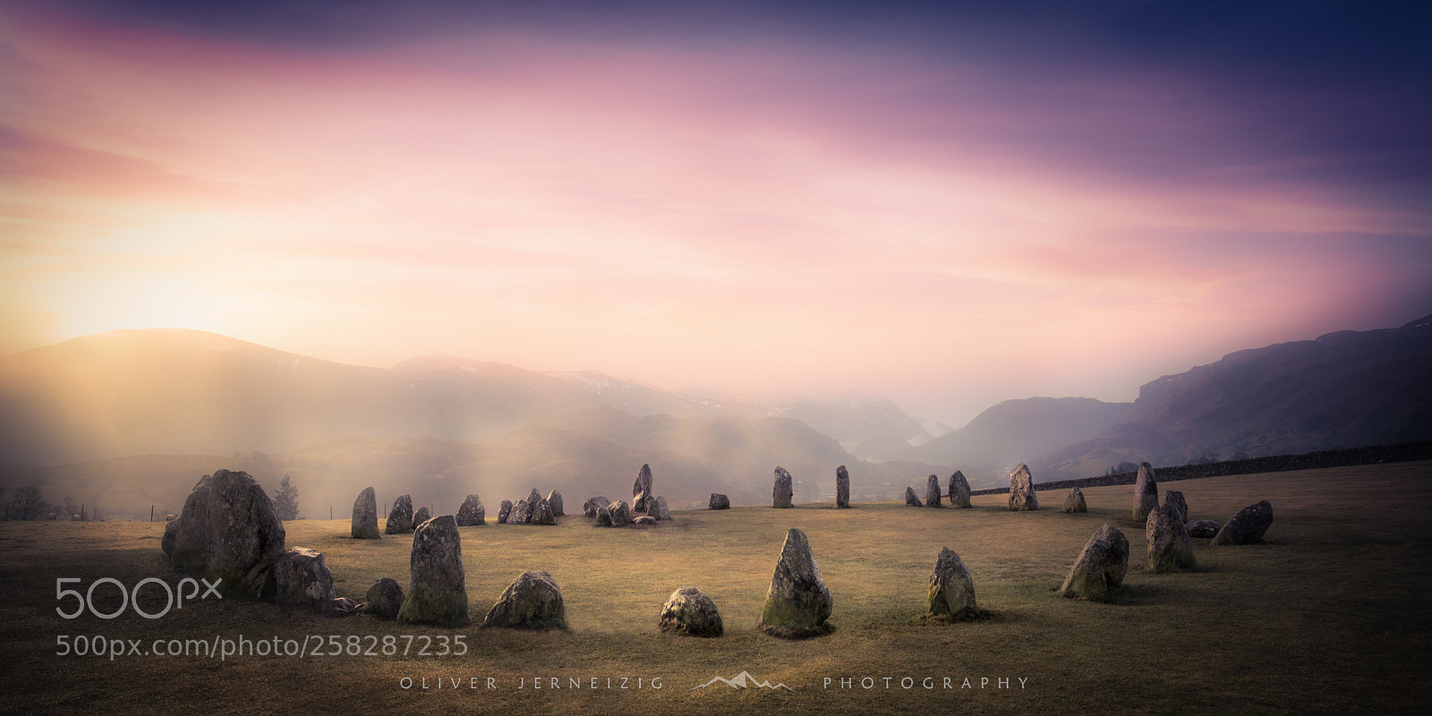 Canon EOS 6D Mark II sample photo. Castlerigg stone circle lake photography