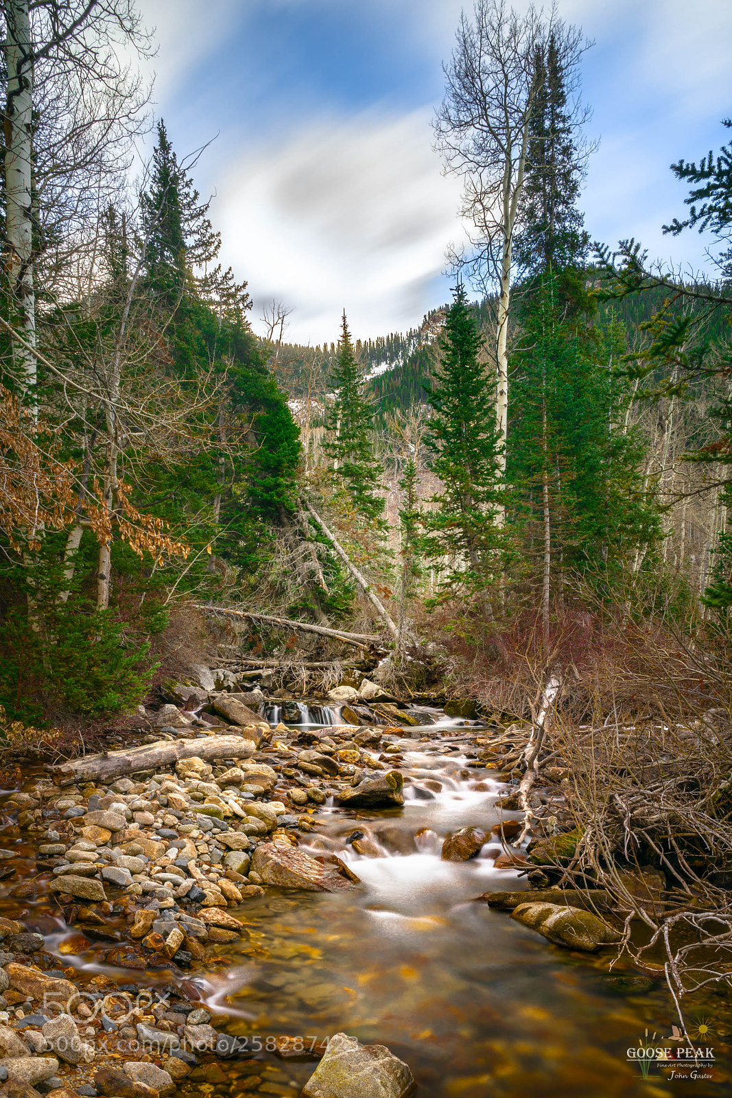Sony a7R II sample photo. Mountain stream photography