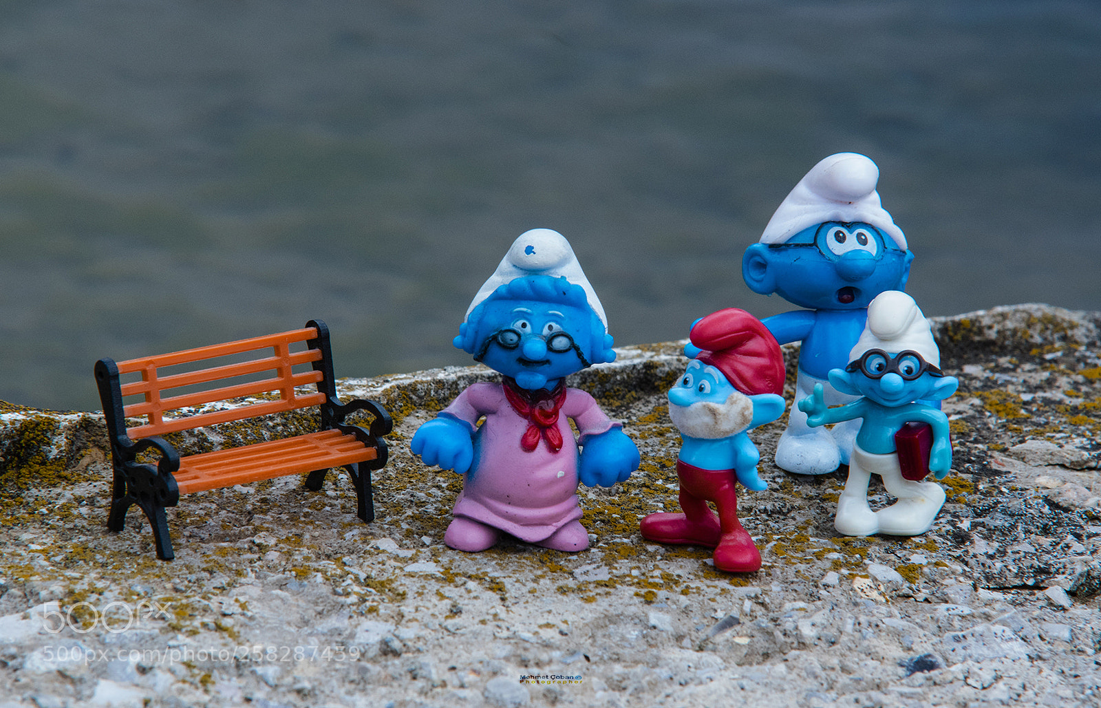 Pentax K-3 II sample photo. Smurfs toys photography