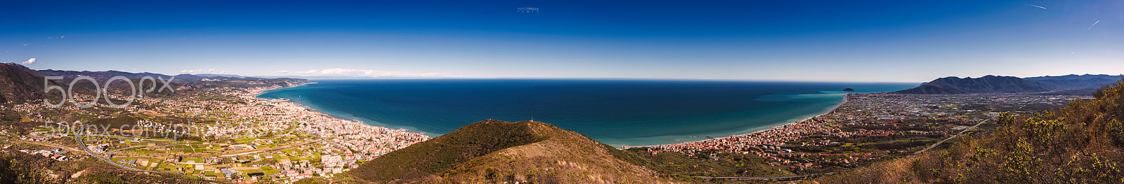 Nikon D7200 sample photo. Panoramic of varatella valley photography