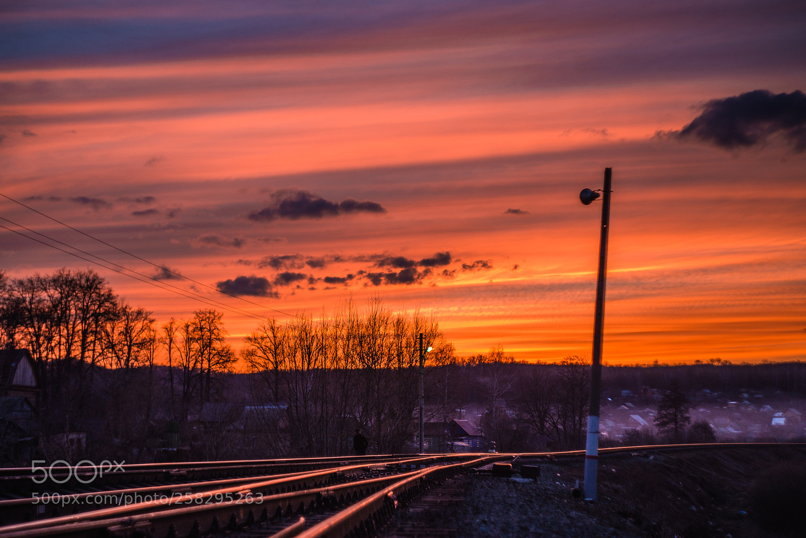 Nikon D600 sample photo. Rails to the red photography