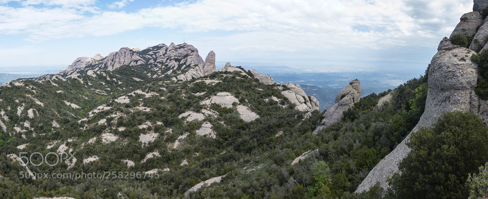 Panasonic Lumix DMC-FZ200 sample photo. Panorama montserrat photography